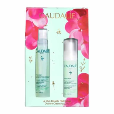 Caudalie Vinoclean Huile De Soin Demaquillante 75ml + Mousse Nettoyante Fleur De Vigne 50ml
