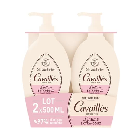 CAVAILLES LAV INT EXTR/DOUX 500ML2 — Pharmacie de Bois Lemaitre - Marseille