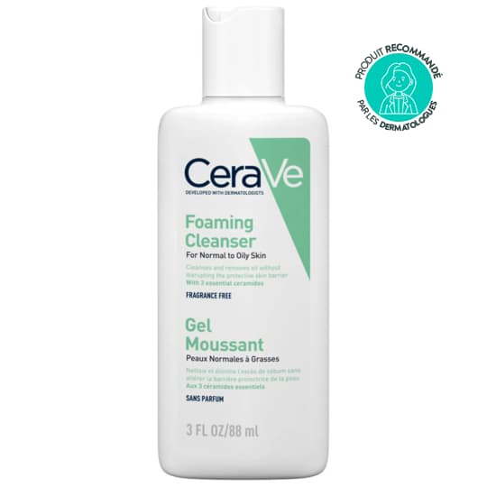 CERAVE GEL MOUSSANT 88ML — Pharmacie Lafayette de Roubaix