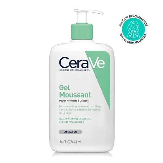CERAVE GEL MOUSSANT 473ML — Pharmacie Pharmavance Ménilmontant
