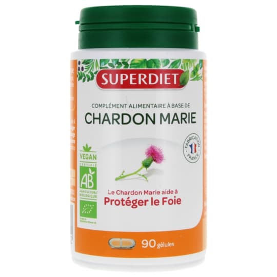SUPERDIET CHARDON MARIE BIO GELU90 — Pharmacie Pharmagreen Boucicaut