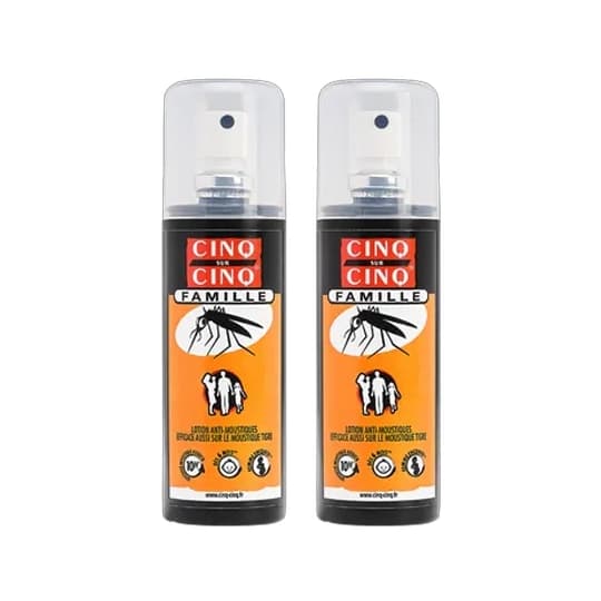 CINQ/CINQ FAMILLE SPRAY 100ML X2