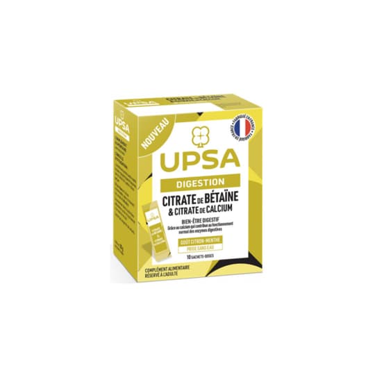 CITRATE BETAINE/CALCIUM UPSA DOS10 — Grande Pharmacie de Grenelle