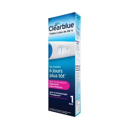 CLEARBLUE EARLY TEST GROSSESSE 1 — Pharmacie Pharmagreen Boucicaut