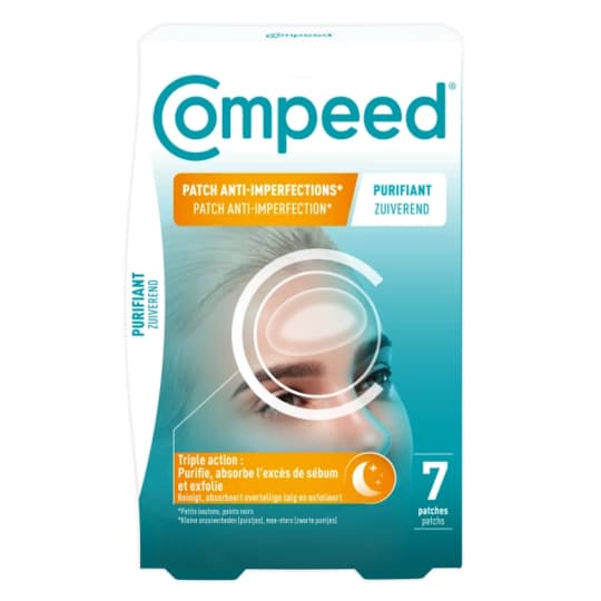COMPEED PATCH A/IMPERF PURIF NUIT7 — Pharmacie des Cascades