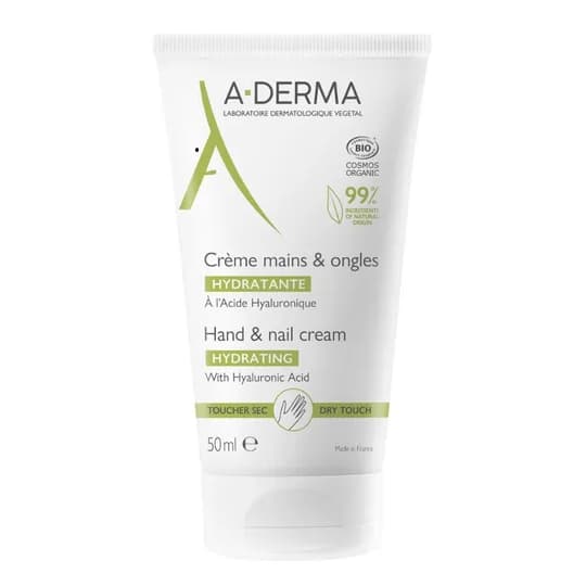 A-DERMA CR MAIN ONGLE HYDRA 50ML — Pharmacie Du Centre Apothical