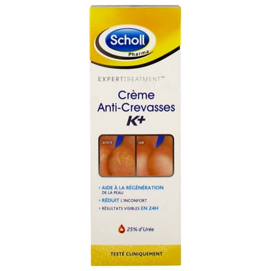 SCHOLL CR ANTI CREVASSE K+ 60ML — PHARMACIE DE LA GARE Nancy