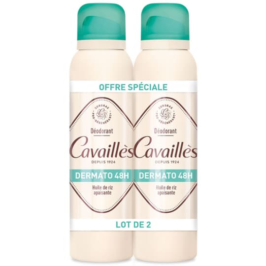 CAVAILLES DEO ABSOR+ 48H SPR150X2 — PHARMACIE DE LA GARE Nancy