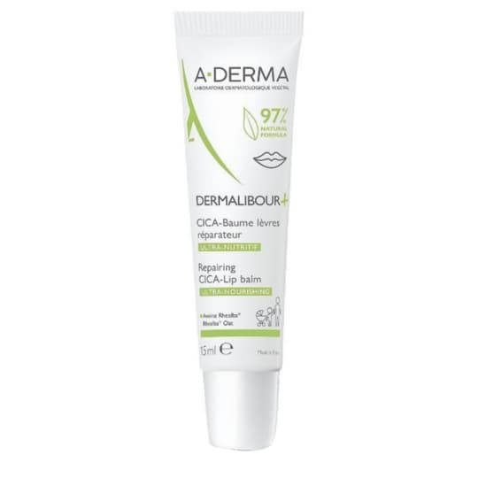 A-DERMA DERMALIBOUR CICA+ LEVRE 15 — Nouvelle Pharmacie Serrier