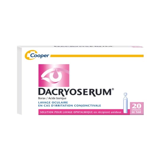 DACRYOSERUM LAV OPHT DOSE 5ML20 — Pharmacie Pharmagreen Boucicaut