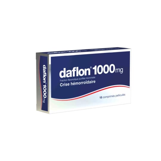 DAFLON 1 000MG CPR 18 — Pharmacie Rocade by Nexum