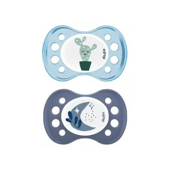 Dodie Sucette Anatomique Jour Et Nuit 0/6mois X2