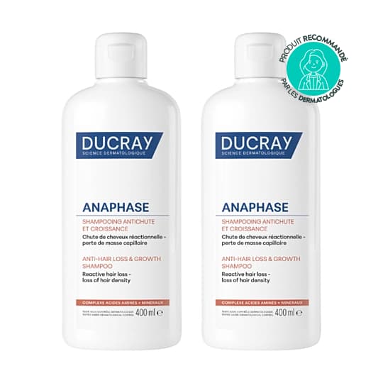 Ducray Anaphase Reactiv Shampooing 400ml X2