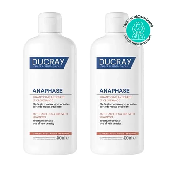 Ducray Anaphase+ Shampooing Fortifiant 400ml X2