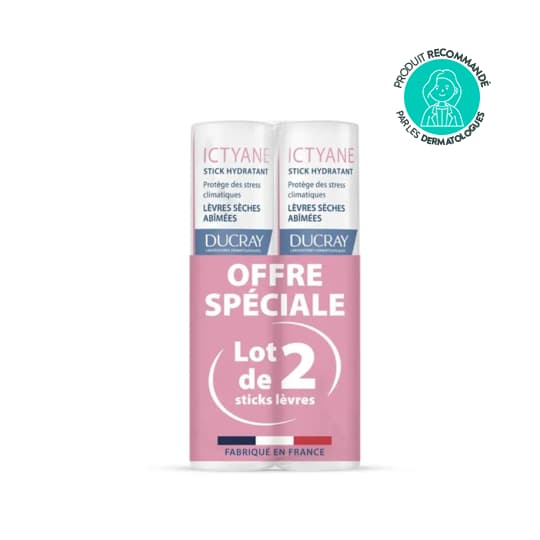 ICTYANE STICK HYDR LEVRE 3GX2 — Pharmacie Saint-Ferdinand