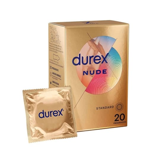 PRESERV DUREX NUDE ORIGINAL X20 — Pharmacie Riviera