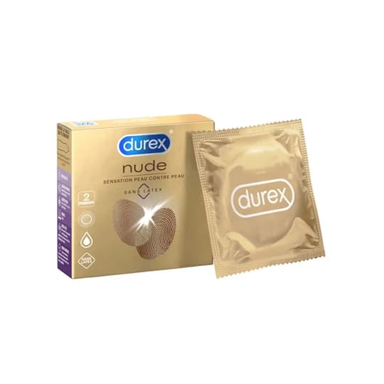 PRESERV DUREX NUDE S/LATEX X2 — Pharmacie Riviera