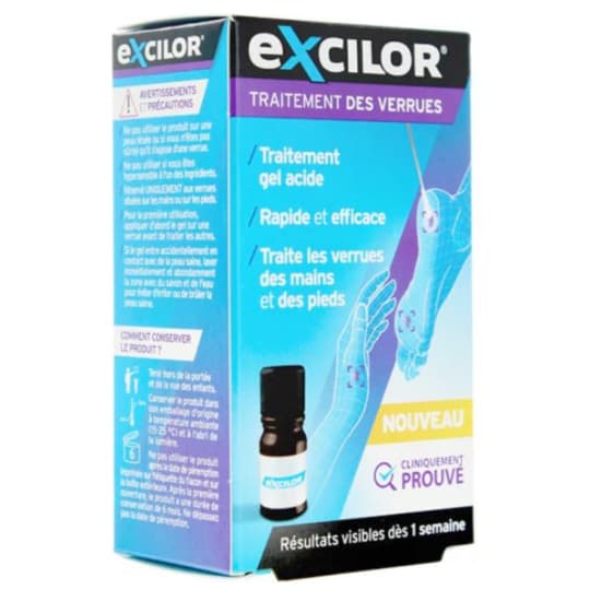 EXCILOR VERRUE ACIDE 4ML — Pharmacie de Verdun by Nexum
