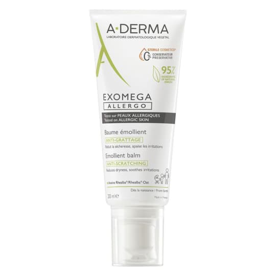 A-DERMA EXOMEGA ALLERGO 200ML — Pharmacie de la Gare Montparnasse