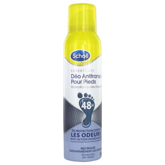 SCHOLL DEO A/TRANSP 150ML — Pharmacie Fontaine Tours