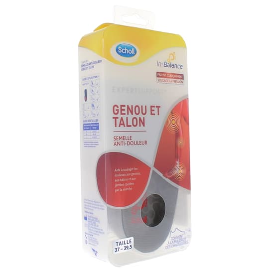 SCHOLL SEMELLE GENOU & TALON T1 — Pharmacie Européenne 24/24 de la place de clichy