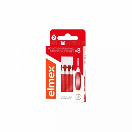 ELMEX BROSS INTERDENT T2 0.9MM 8 — Pharmacie des Cascades