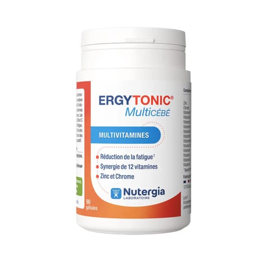 Nutergie Ergytonic Multicébé 90 gél
