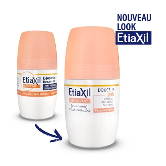 ETIAXIL DEO DOUC 48H ROLLON 50ML2 — Pharmacie centrale de la Villette 93 Pharmacie de garde 24h/24