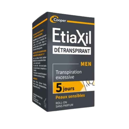ETIAXIL MEN DETRANSP ROLLON 15ML — Pharmacie Lillenium Lille by Nexum