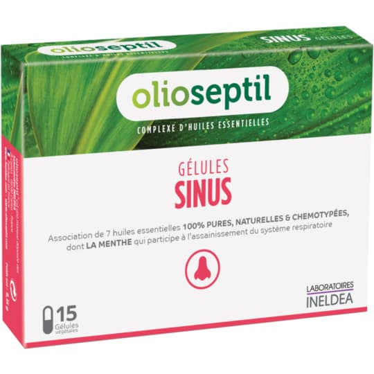Olioseptil sinus, 15 gélules — Pharmacie de l’Arc