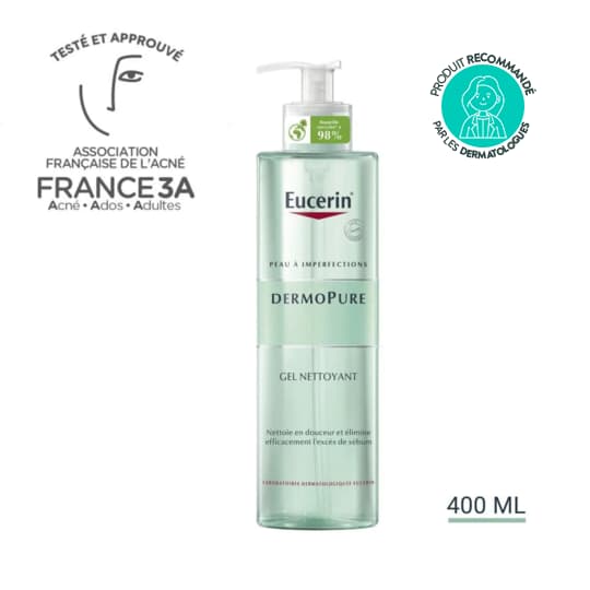 EUCERIN DERMOPURE GEL NETTOYANT — Pharmacie Maritime