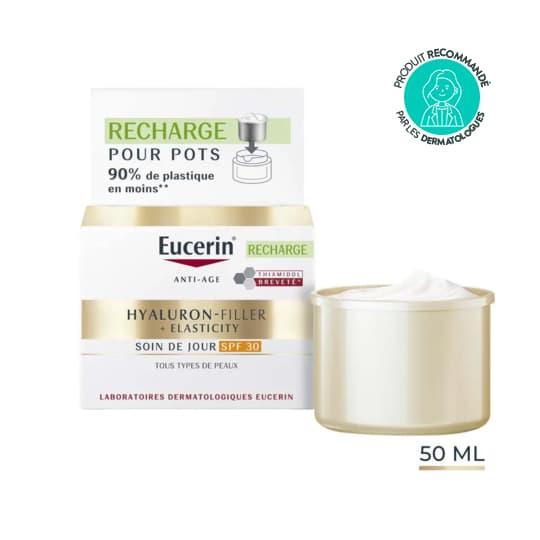 EUCERIN HYALURON+ELASTI SPF30 RECH