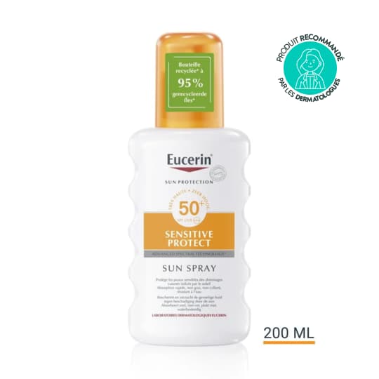 EUCERIN SUN SPRAY SPF50+ 200ML — Pharmacie des Rives du Cher