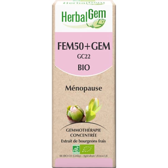 HERBALGEM FEM50+GEM BIO 30ML — Pharmacie des Cascades