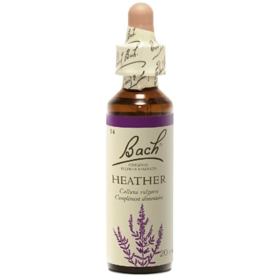 Fleurs de bach original fleur de bach heather n°14 - 20 ml — Pharmacie Pharmavance Colombes