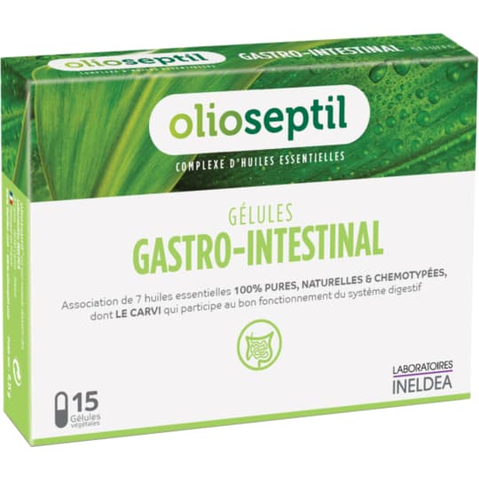 Olioseptil gastro intestinal, 15 gélules — Pharmacie de l’Arc