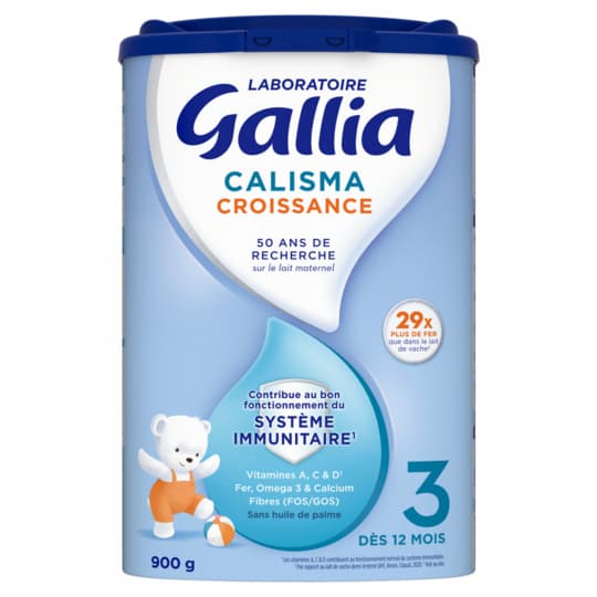 Gallia Lait Croissance 3 en poudre +12mois, 800 g — Pharmacie Pharmavance Ménilmontant