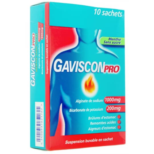 GAVISCONPRO MENTHE SACH 10ML 10 — Pharmacie Pharmagreen Boucicaut