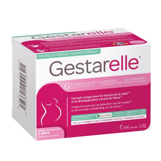 Gestarelle g+ Preconception Grossesse Allaitement Capsule 90