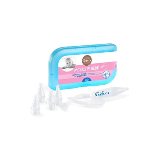 MOUCHE-BB GIFRER ASPIR+EMBOUT X4 — Pharmacie Duguesclin Lyon