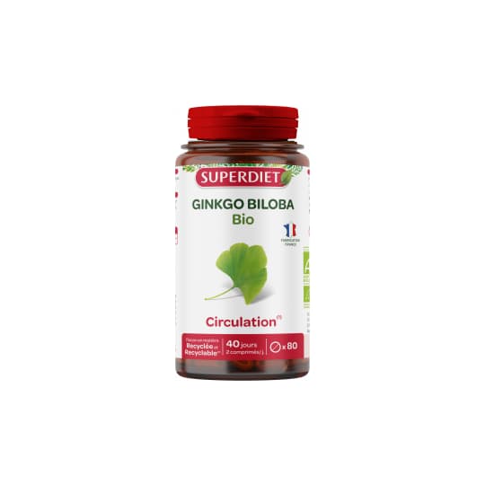 SUPERDIET GINKGO BIO CPR80 — Pharmacie Du Village Santé