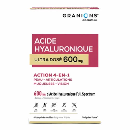 GRANIONS ACIDE HYALURONIQUE CPR 60 — pharmacie onehealth