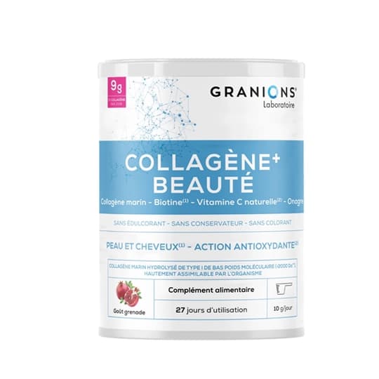 GRANIONS COLLAGENE+ BEAUTE 275G — Pharmacie de Bourran by Nexum