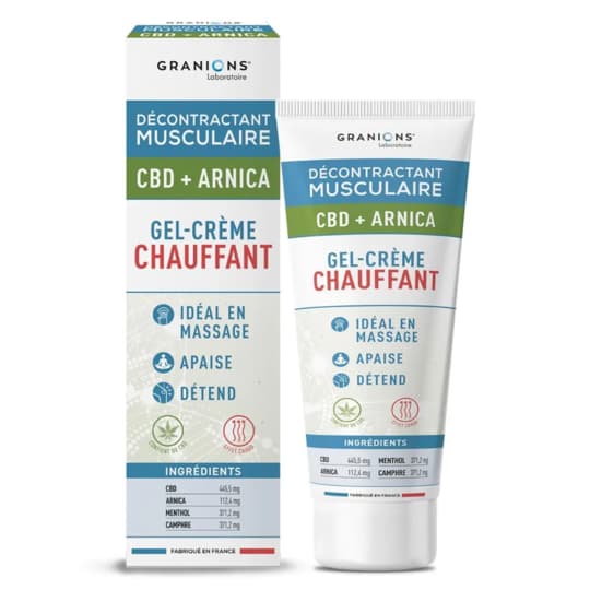 GRANIONS CBD ARNICA GEL CR 75ML — Pharmacie Jeanne