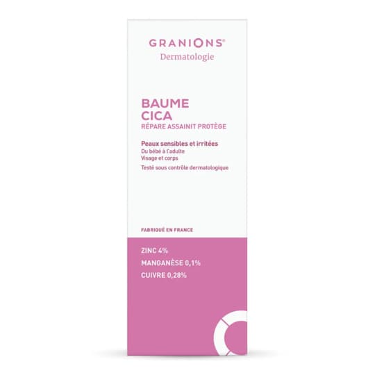 GRANIONS DERMATO BAUME CICA 40ML — Pharmacie Guy Môquet