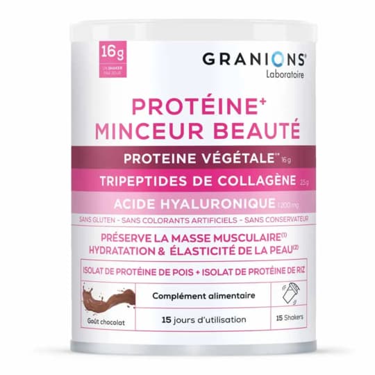 GRANIONS PROTEIN+MINCEUR BEAUTE 15 — Pharmacie Pharmavance Le Chesnay