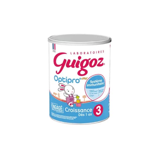 GUIGOZ LAIT OPTIPRO CROISS PDR780G — Pharmacie Lafayette de Roubaix