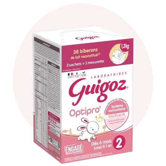 GUIGOZ LAIT OPTIPRO 2AGE PDR 1,2KG — Pharmacie Lafayette de Roubaix