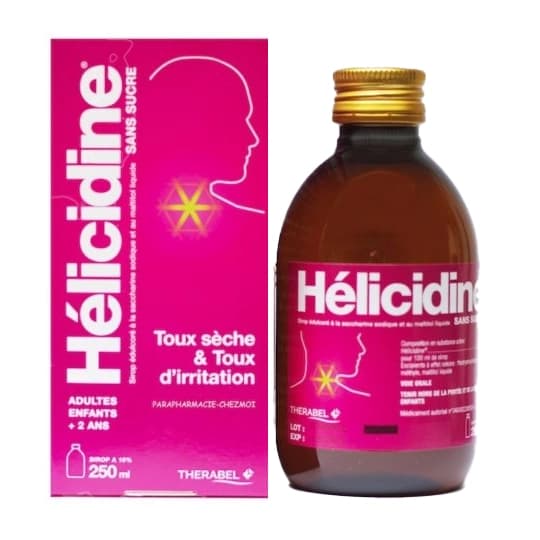 HELICIDINE 10% SP S/S 250ML — Pharmacie de Flandre