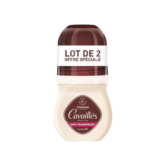 CAVAILLES DEO HOM 48H ROLLON50MLX2 — Pharmacie Du Centre Apothical